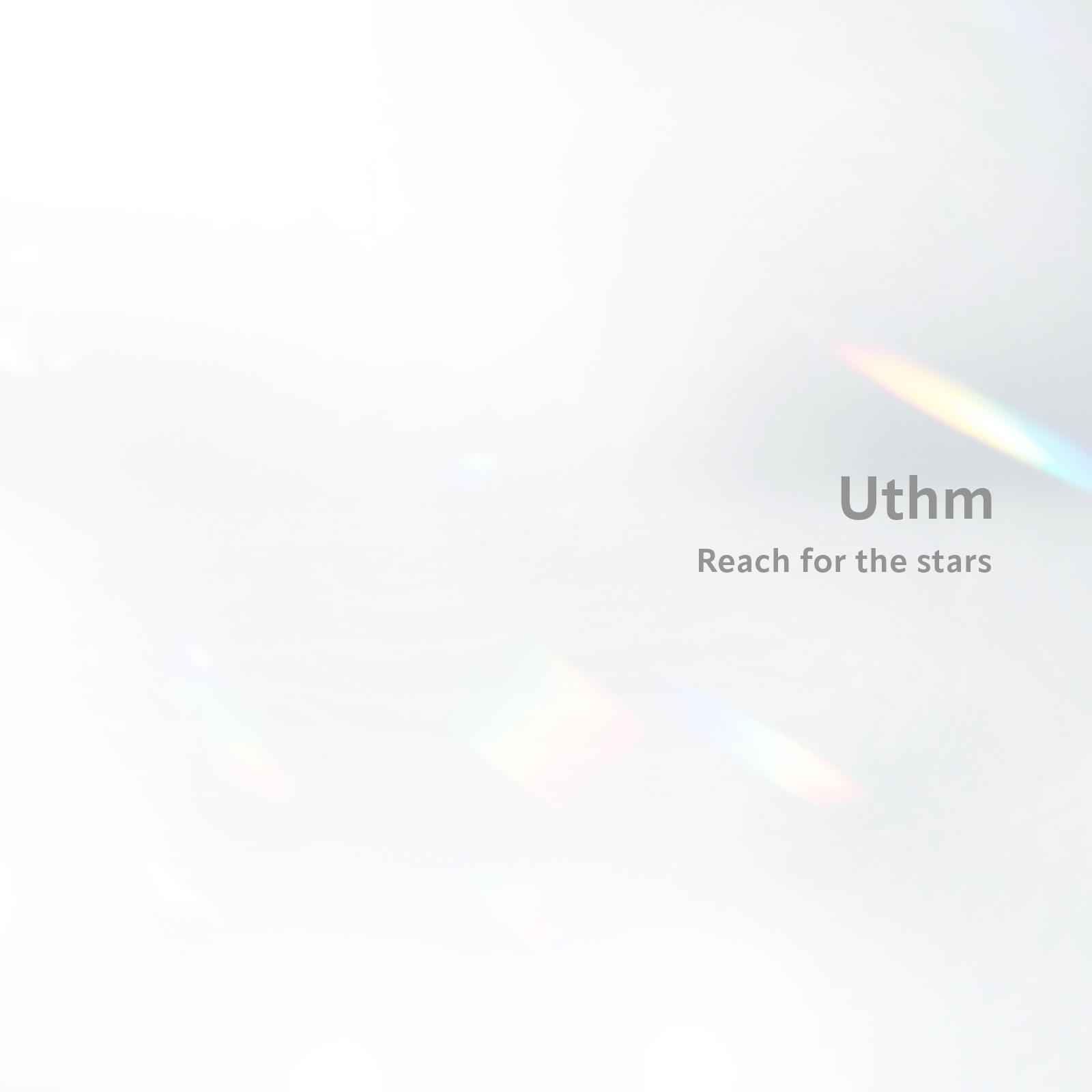 Uthm「Reach for the stars EP」好評配信中！& 12月15日(金) ライブゲスト出演のお知らせ